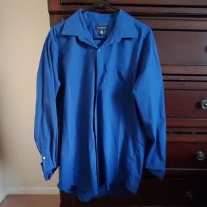 Ziggurat Blue Button up  Shirt